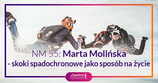 skok ze spadochronem, Marta Molińska